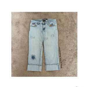 Bubblegum Distressed light wash Jeans